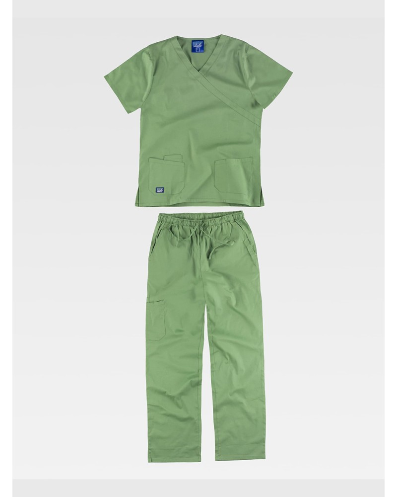 COMPLETO UNISEX CASACCA + PANTALONE TESSUTO ELASTICIZZATO