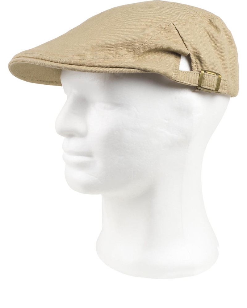 CAPPELLO STILE INGLESE TESSUTO CANVAS