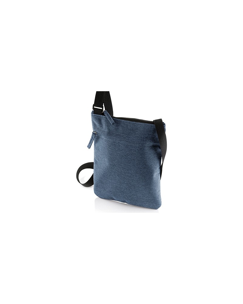 Borsa a tracolla piccola in tessuto melange SIDNEY