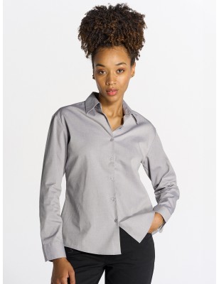 CAMICIA DONNA MANICA LUNGA OXFORD
