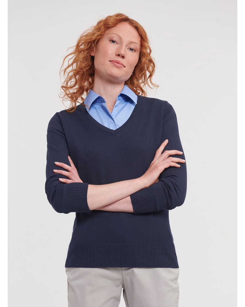 PULLOVER DONNA COLLO A V