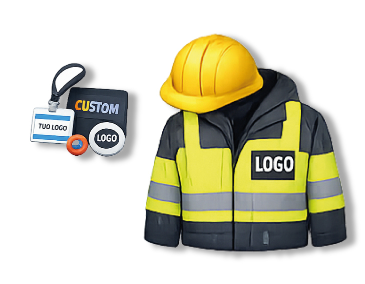 Indumenti e gadget da lavoro