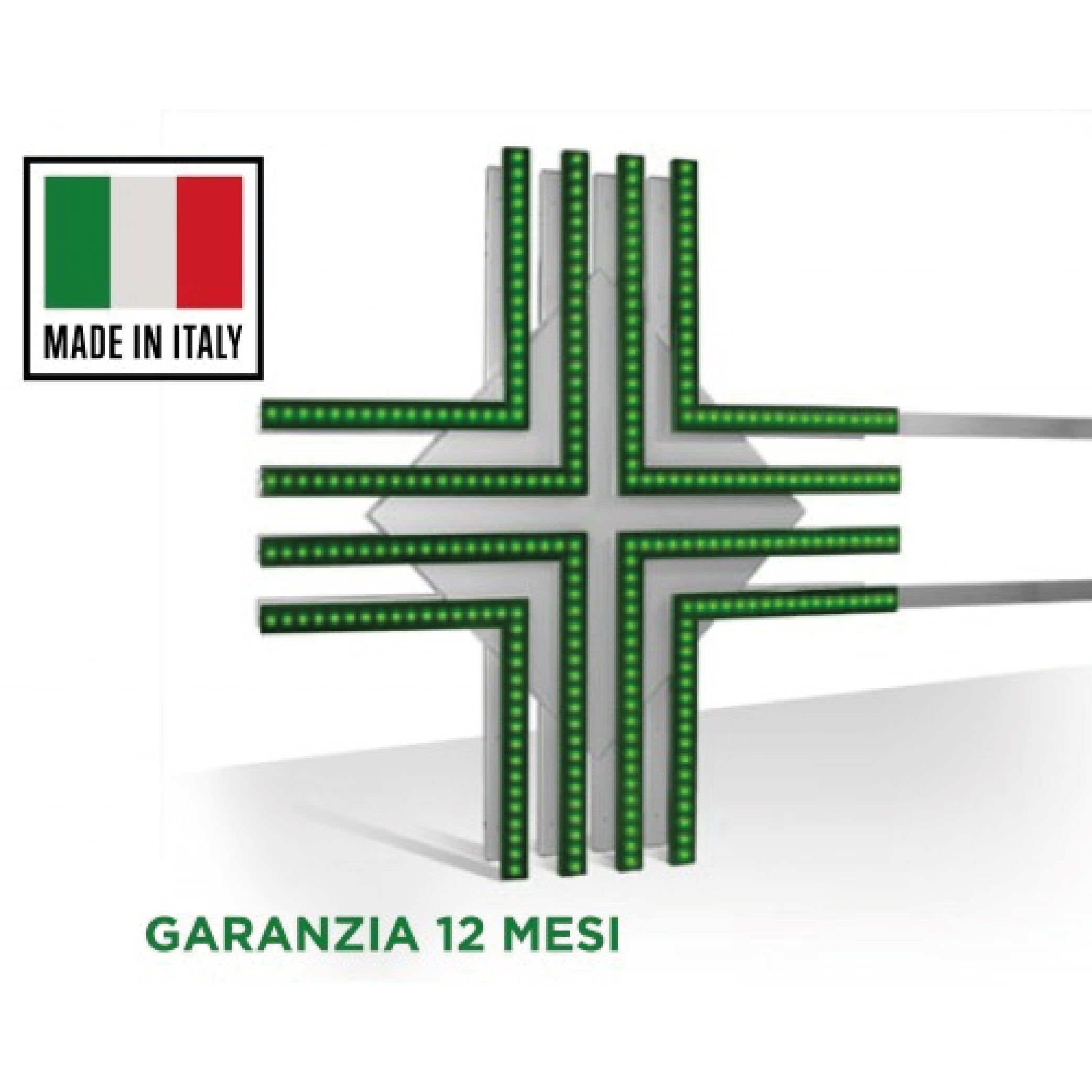 CROCE LED FARMACIA SIRIO 90