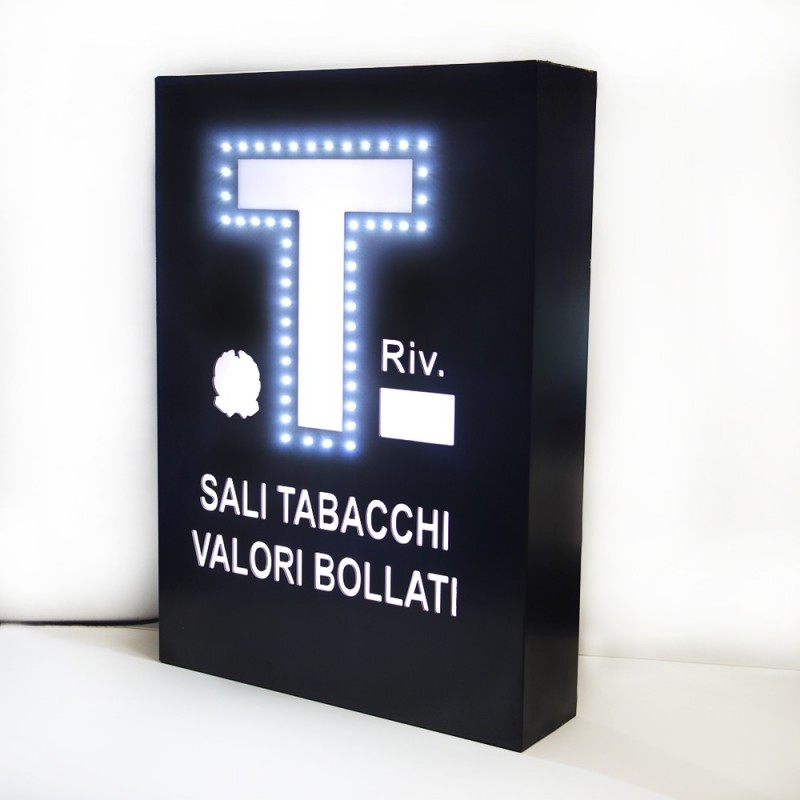 INSEGNA BIFACCIALE TABACCHI