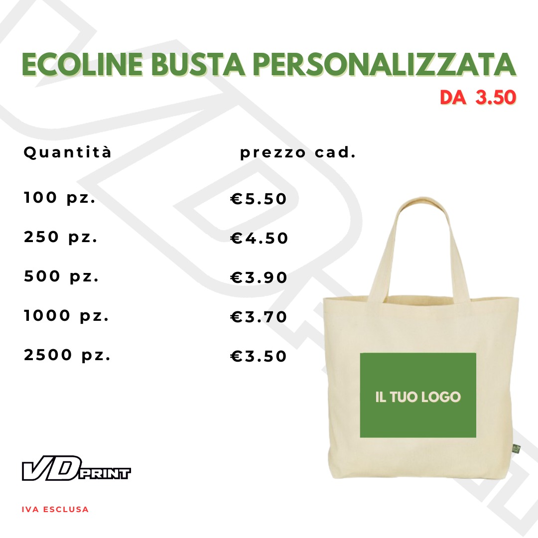 Ecoline Busta Personalizzata